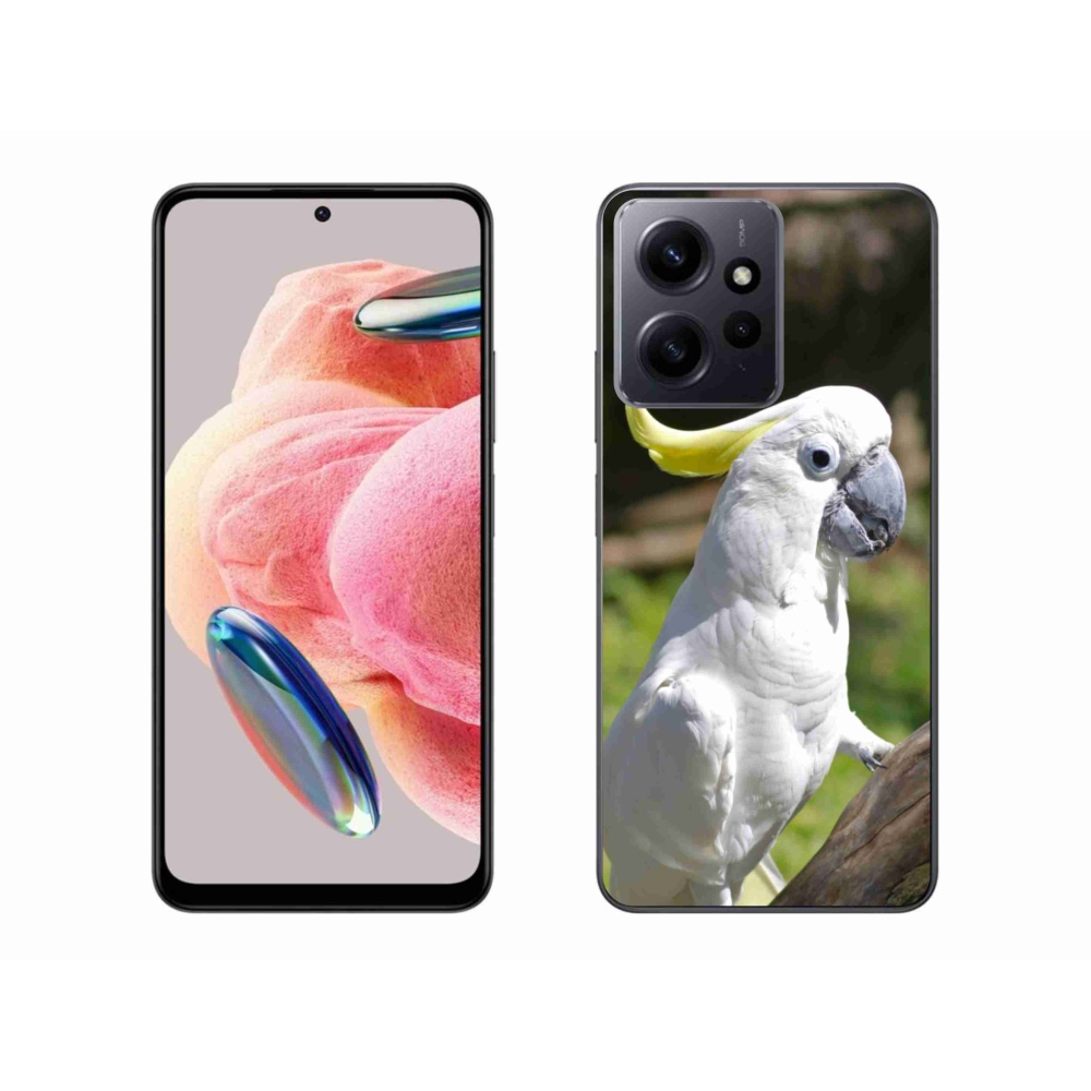 Gél borítás mmCase a Xiaomi Redmi Note 12 4G-hez - papagáj kakadu 2