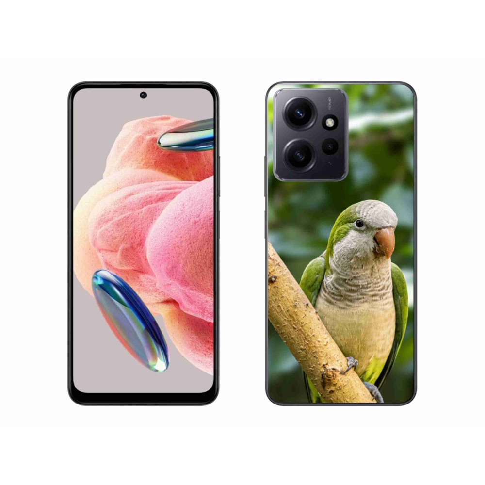 Gél borítás mmCase a Xiaomi Redmi Note 12 4G készülékhez - papagáj