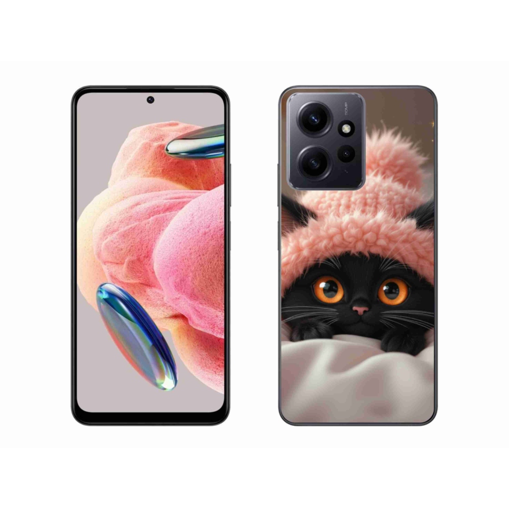 Gél borítás mmCase a Xiaomi Redmi Note 12 4G-hez - aranyos cica 7