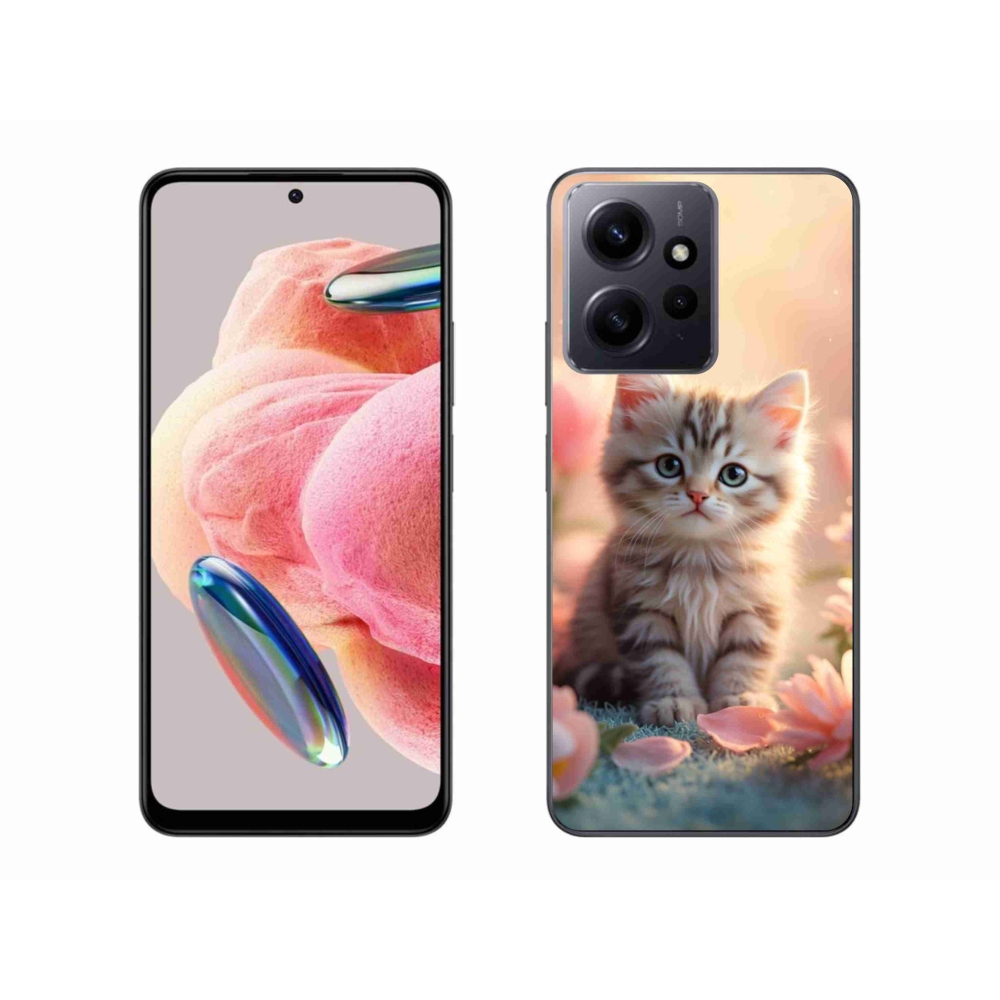 Gél borítás mmCase a Xiaomi Redmi Note 12 4G-hez - aranyos cica 8