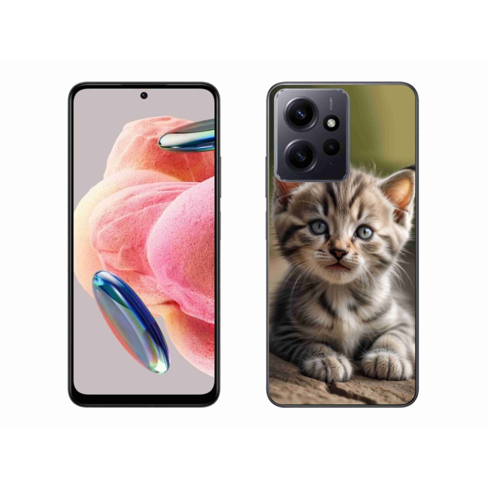 Gél borító mmCase a Xiaomi Redmi Note 12 4G-hez - aranyos cica 9