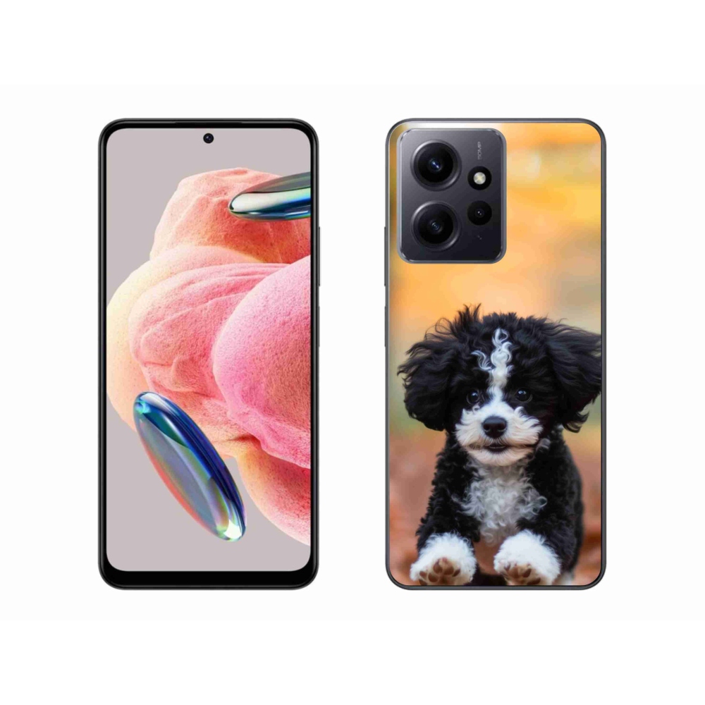 Gél borítás mmCase a Xiaomi Redmi Note 12 4G-hez - aranyos kiskutya 2