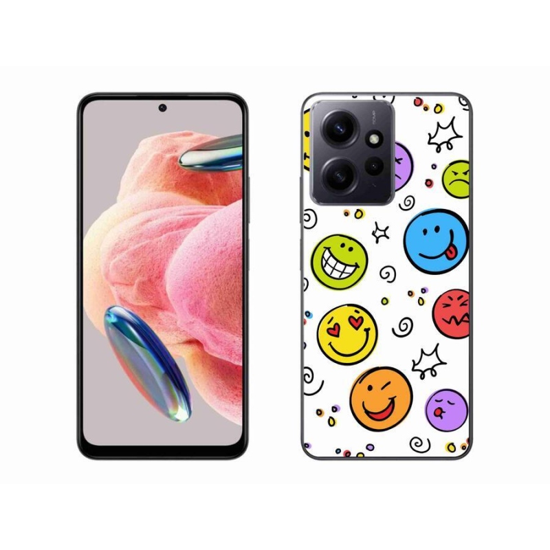 Gél borítás mmCase a Xiaomi Redmi Note 12 4G-hez - smiley-k