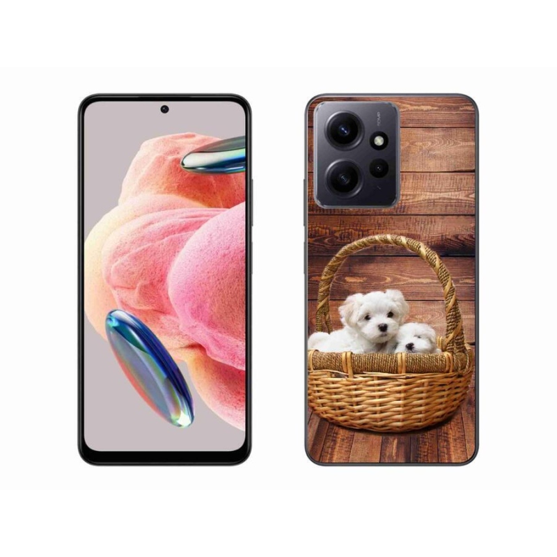 Gél borítás mmCase a Xiaomi Redmi Note 12 4G - kölyökkutyákhoz