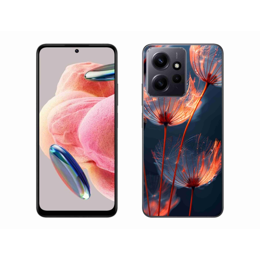 Gél borító mmCase a Xiaomi Redmi Note 12 4G-hez - világító pehely