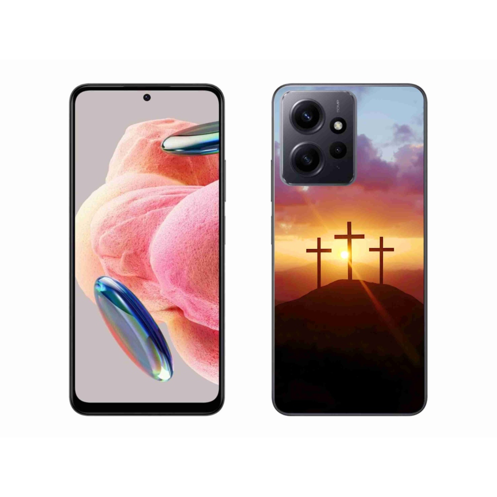 Gél borítás mmCase a Xiaomi Redmi Note 12 4G-hez - három kereszt