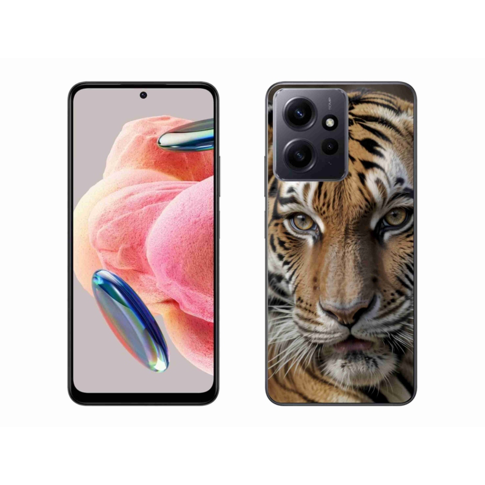 Gél borítás mmCase a Xiaomi Redmi Note 12 4G-hez - tigris nézet