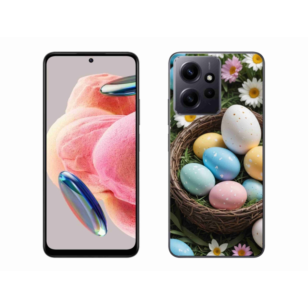 Gél borítás mmCase a Xiaomi Redmi Note 12 4G-hez - Húsvéti tojások 2
