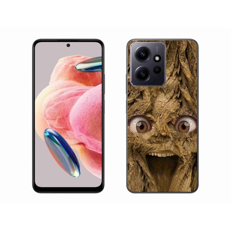 Gél borító mmCase a Xiaomi Redmi Note 12 4G-hez - boldog fa szemekkel