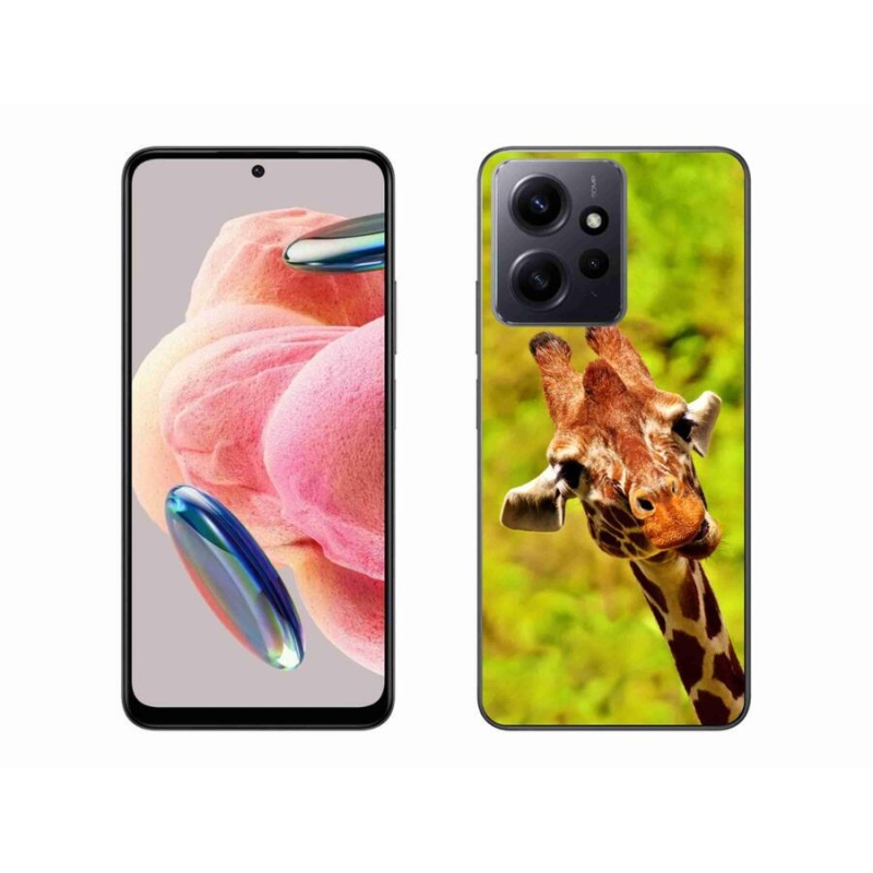 Gél borítás mmCase a Xiaomi Redmi Note 12 4G-hez - zsiráf