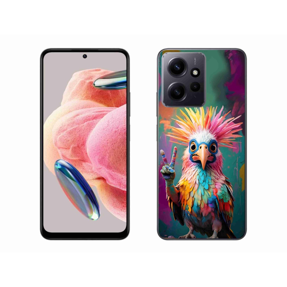 Gél borítás mmCase a Xiaomi Redmi Note 12-hez - színes lázadó