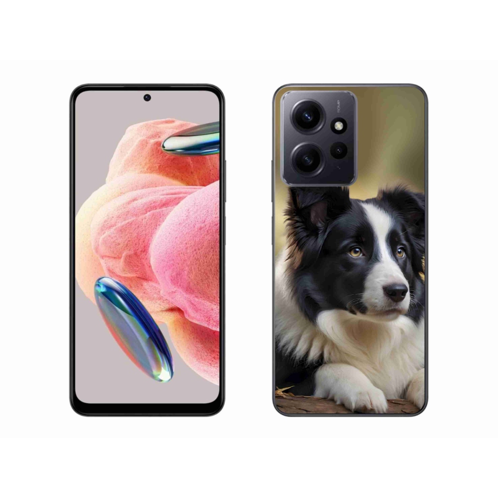 Gél borító mmCase a Xiaomi Redmi Note 12-hez - border colie 2