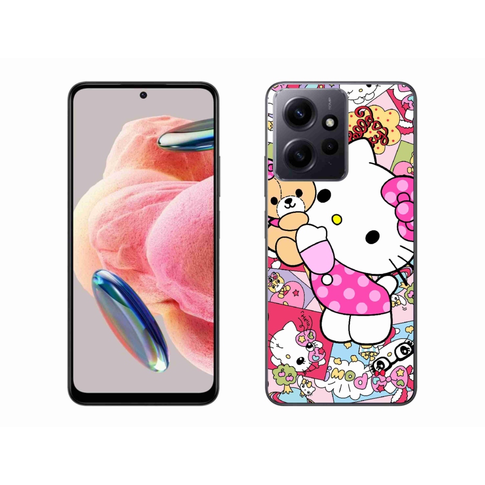 Gél borítás mmCase a Xiaomi Redmi Note 12-hez - aranyos cica