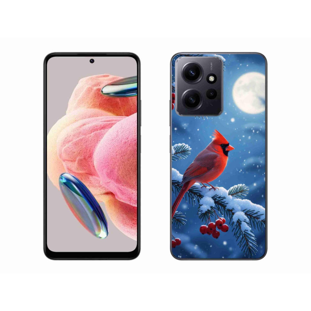 Gél borítás mmCase a Xiaomi Redmi Note 12 készülékhez - kardinálpiros színű