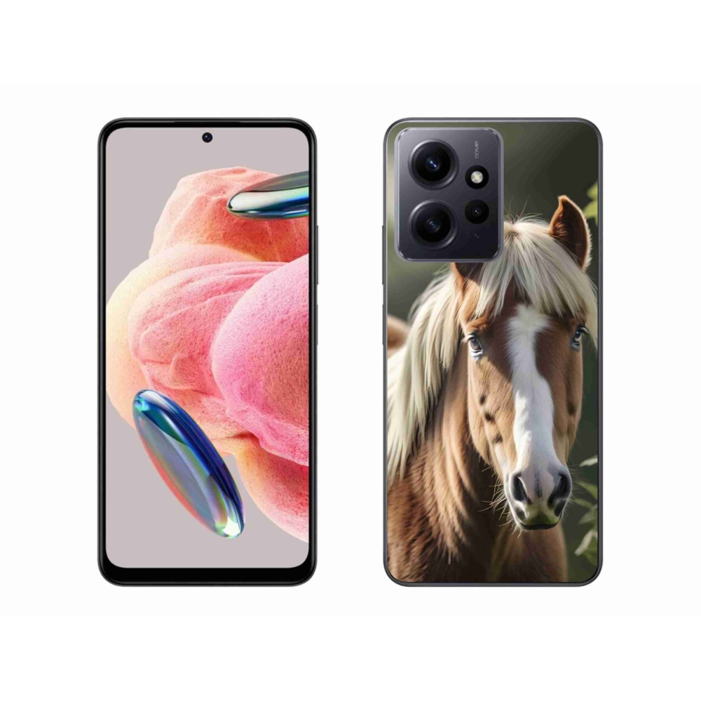 Gél borítás mmCase a Xiaomi Redmi Note 12-hez - ló könnyű sörénnyel