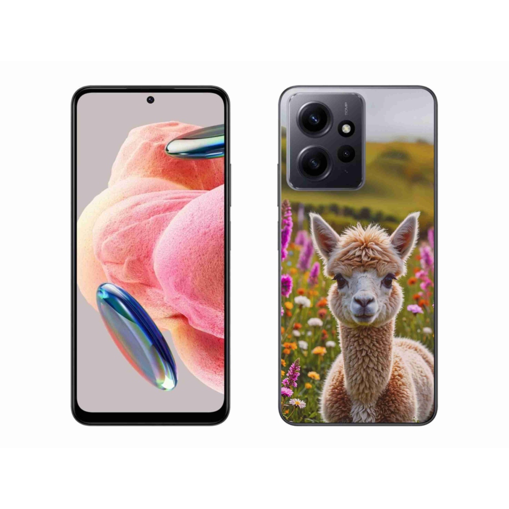 Gél borítás mmCase a Xiaomi Redmi Note 12-hez - láma a réten
