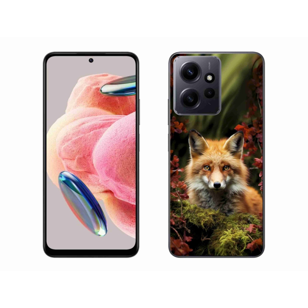 Gél borítás mmCase a Xiaomi Redmi Note 12-hez - róka az erdőben