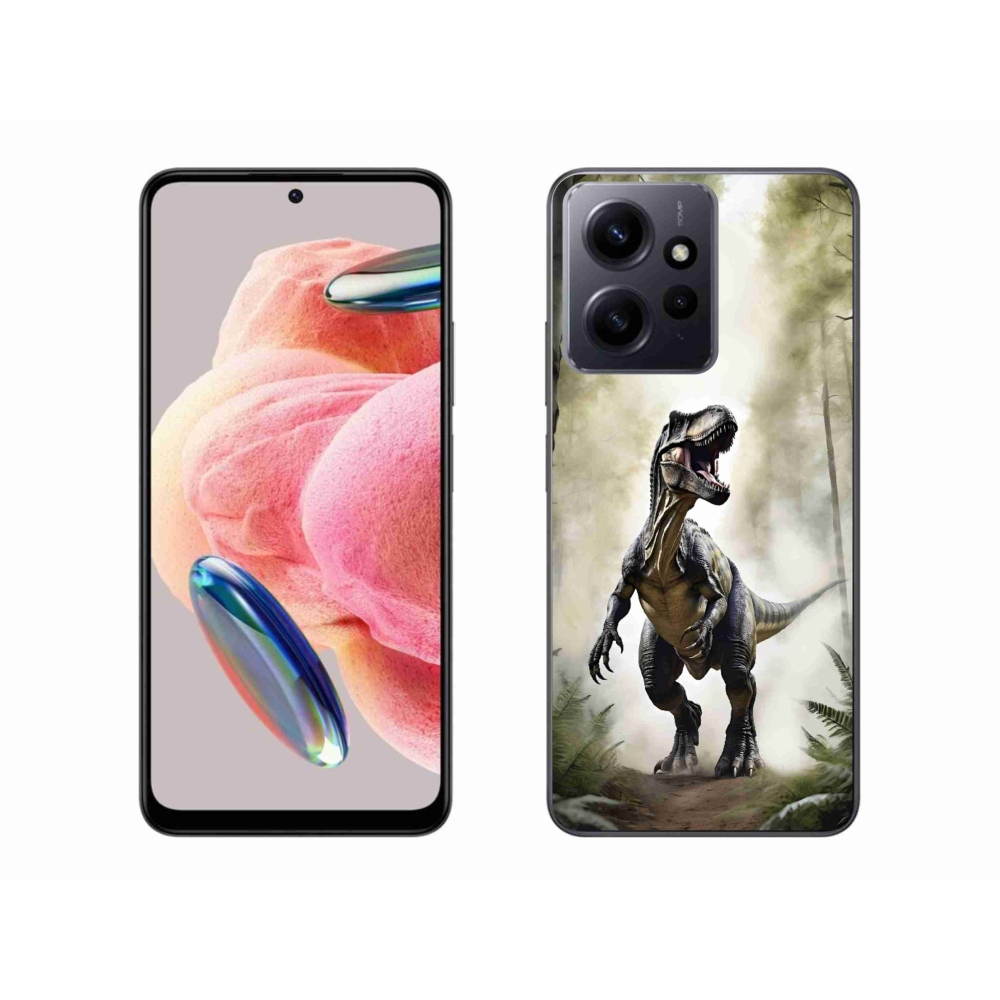 Gél borító mmCase a Xiaomi Redmi Note 12-hez - dühös T-Rex