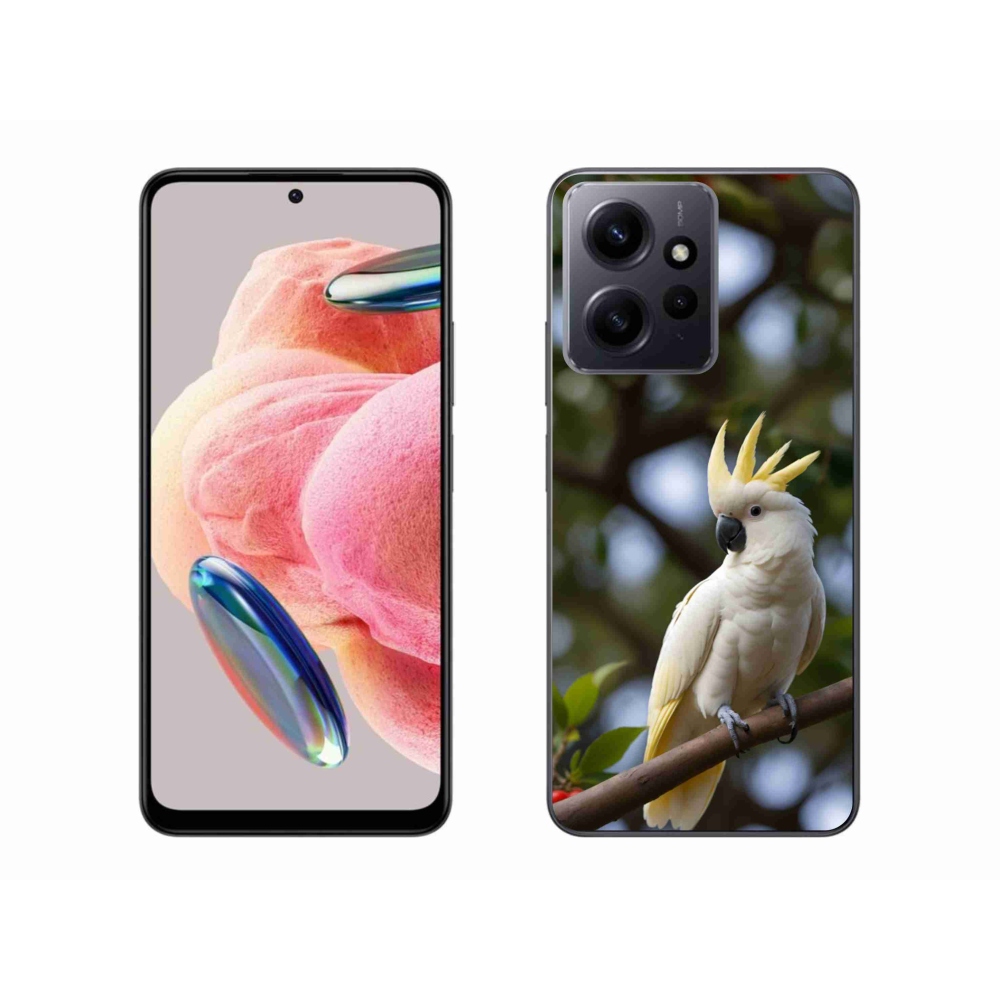 Gél borítás mmCase a Xiaomi Redmi Note 12-hez - papagáj kakadu 3