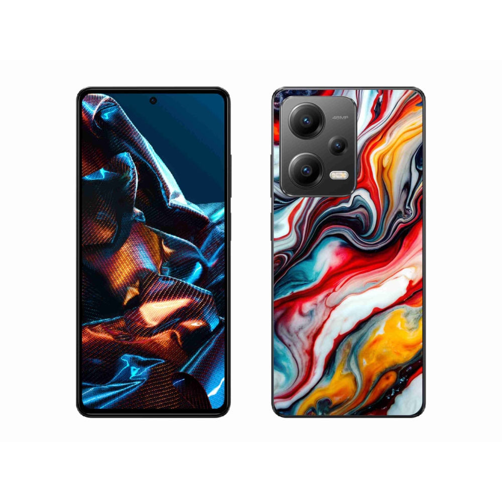 Gél borítás mmCase a Xiaomi Redmi Note 12 Pro 5G számára - absztrakt motívum 35