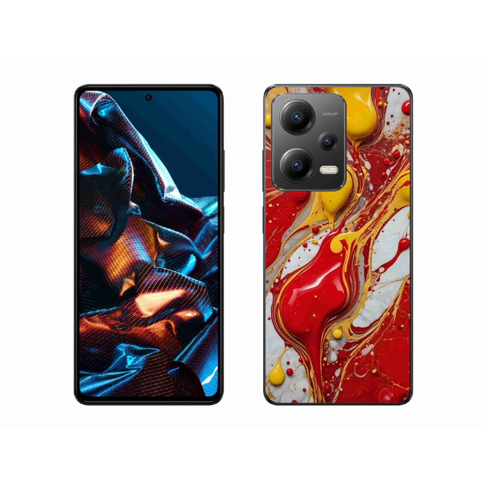 Gél borítás mmCase a Xiaomi Redmi Note 12 Pro 5G számára - absztrakt motívum 42