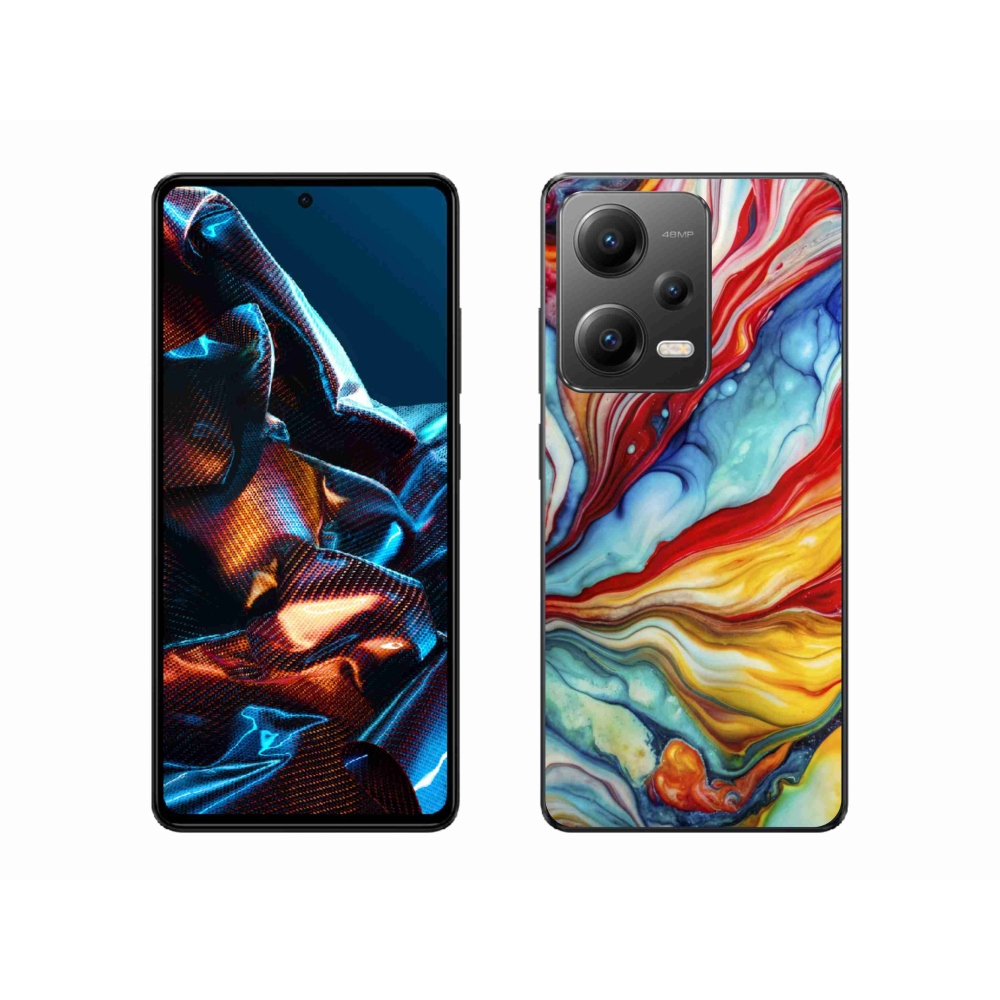 Gél borítás mmCase a Xiaomi Redmi Note 12 Pro 5G számára - absztrakt motívum 58