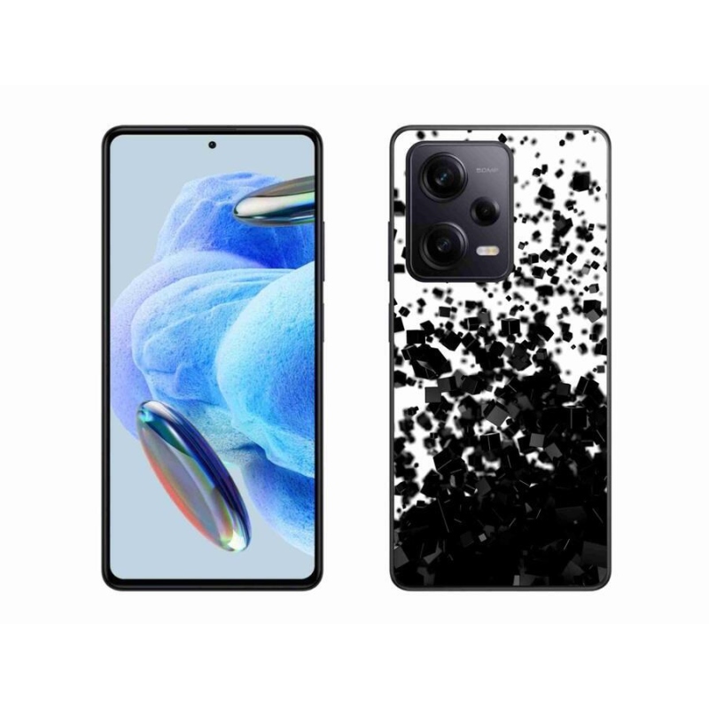 Gél borítás mmCase a Xiaomi Redmi Note 12 Pro+ 5G számára - absztrakt minta 1