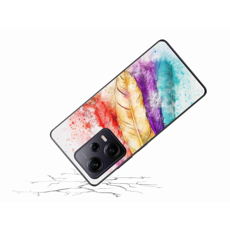 Gél borítás mmCase a Xiaomi Redmi Note 12 Pro+ 5G számára - színes toll
