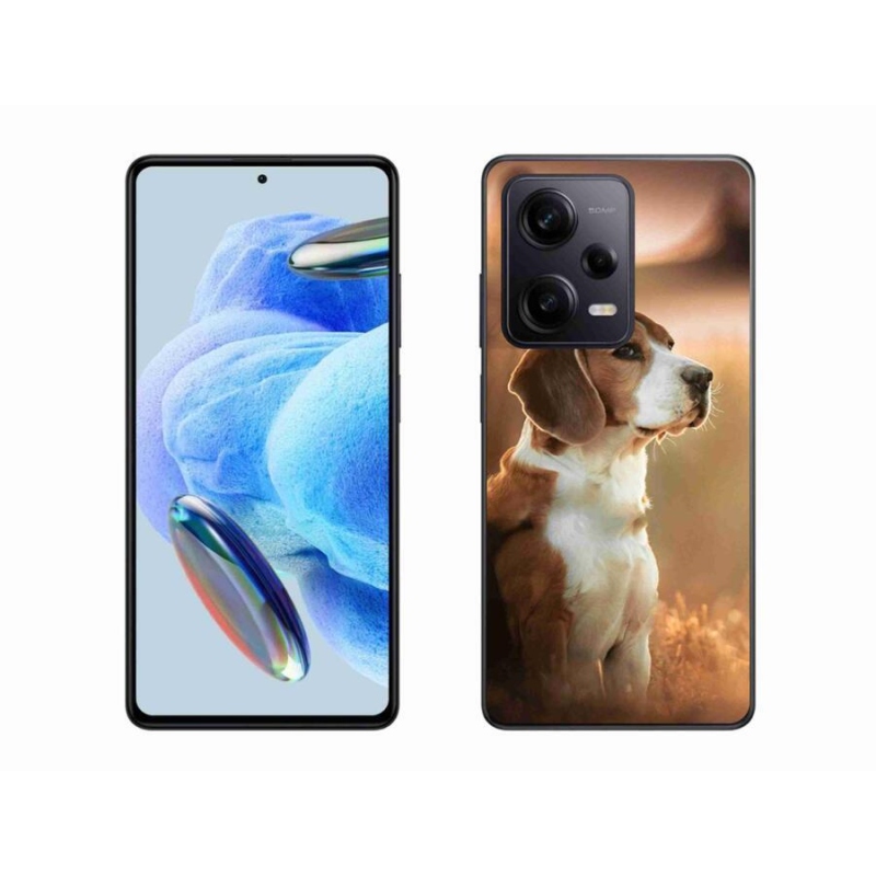 Zselés borítás mmCase a Xiaomi Redmi Note 12 Pro+ 5G számára - bézs színű