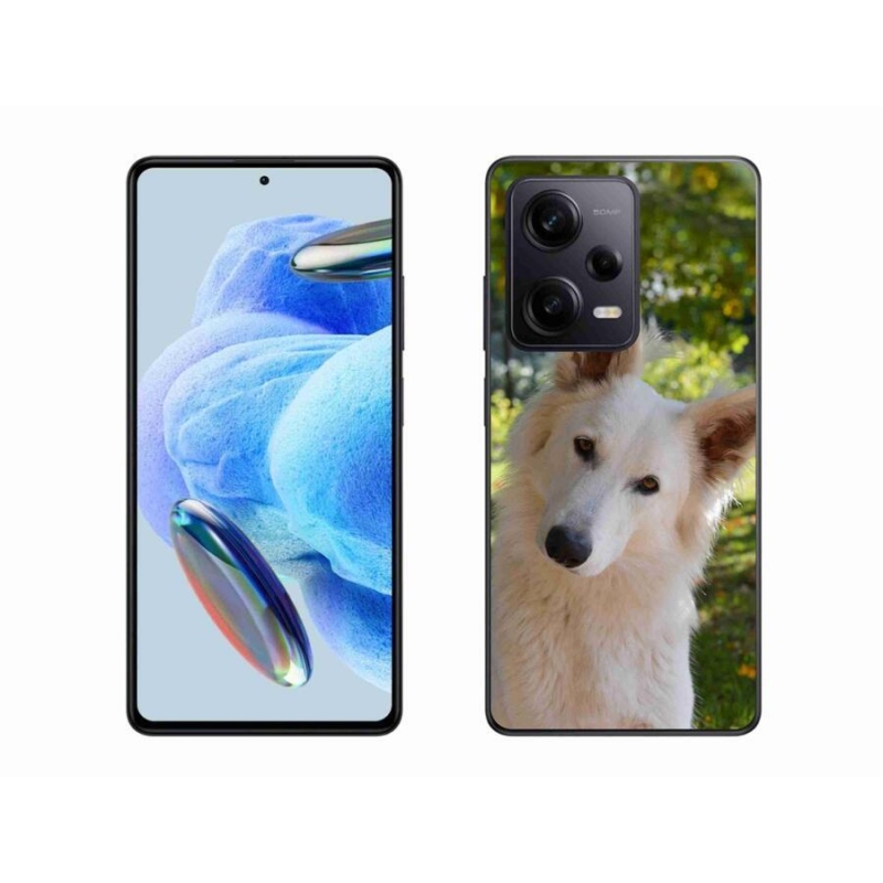 Gél borítás mmCase a Xiaomi Redmi Note 12 Pro+ 5G - fehér svájci pásztor 1