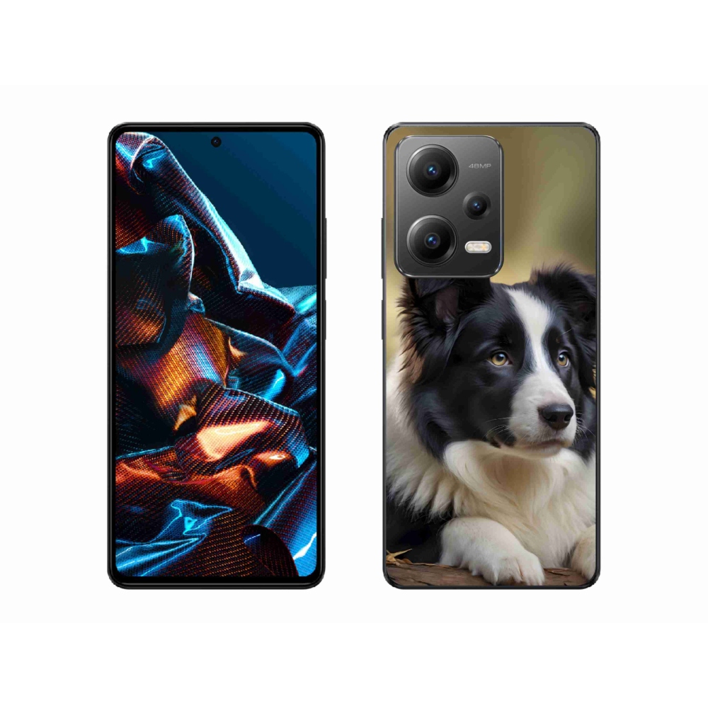 Gél borító mmCase a Xiaomi Redmi Note 12 Pro 5G-hez - border colie 2
