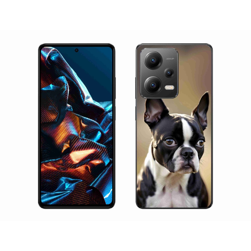 Gél borítás mmCase a Xiaomi Redmi Note 12 Pro 5G számára - Boston Terrier