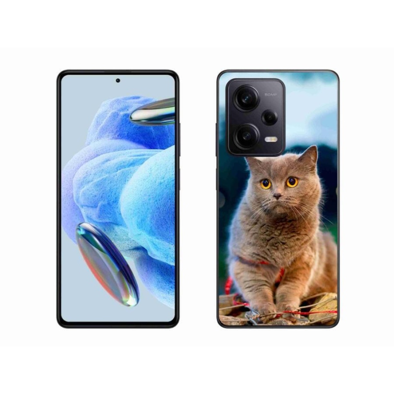 Gél borítás mmCase a Xiaomi Redmi Note 12 Pro+ 5G számára - brit kék 2