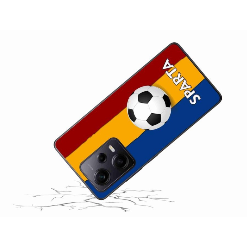 Gél borítás mmCase a Xiaomi Redmi Note 12 Pro+ 5G - futball 1