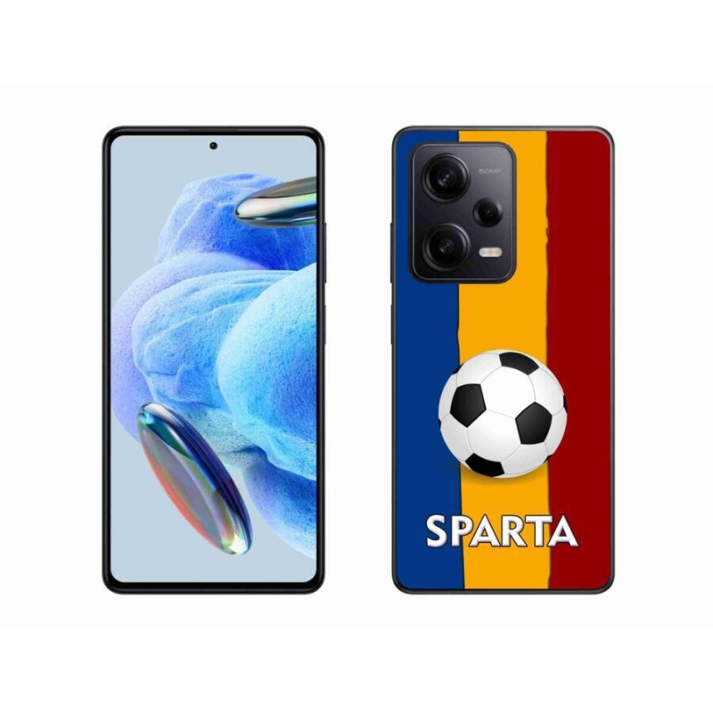 Gél borítás mmCase a Xiaomi Redmi Note 12 Pro+ 5G - futball 1