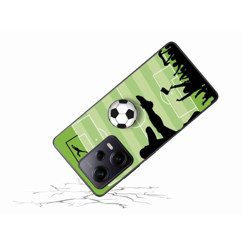 Gél borítás mmCase a Xiaomi Redmi Note 12 Pro+ 5G - futball 3
