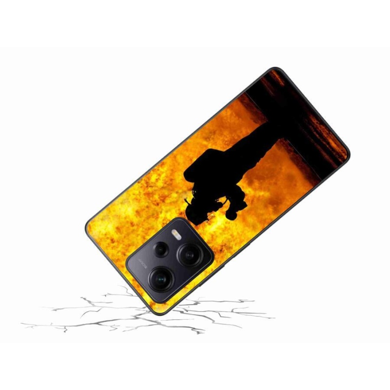 Gél borítás mmCase a Xiaomi Redmi Note 12 Pro+ 5G - tűzoltó számára
