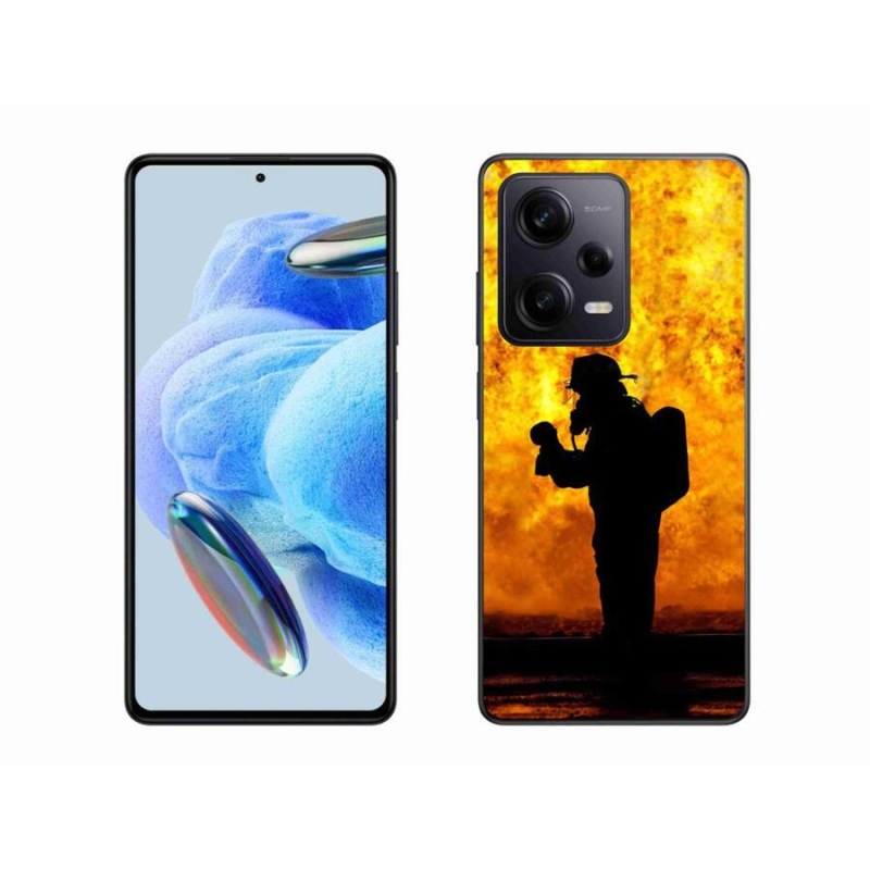 Gél borítás mmCase a Xiaomi Redmi Note 12 Pro+ 5G - tűzoltó számára