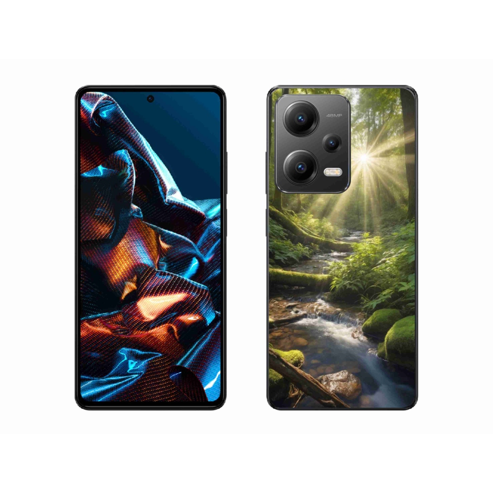 Gél borítás mmCase a Xiaomi Redmi Note 12 Pro 5G számára - az erdő mélysége