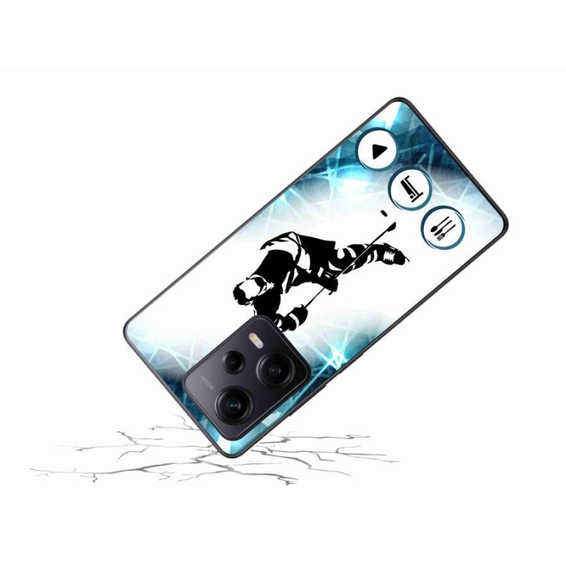 Gél borítás mmCase a Xiaomi Redmi Note 12 Pro+ 5G számára - hoki 1