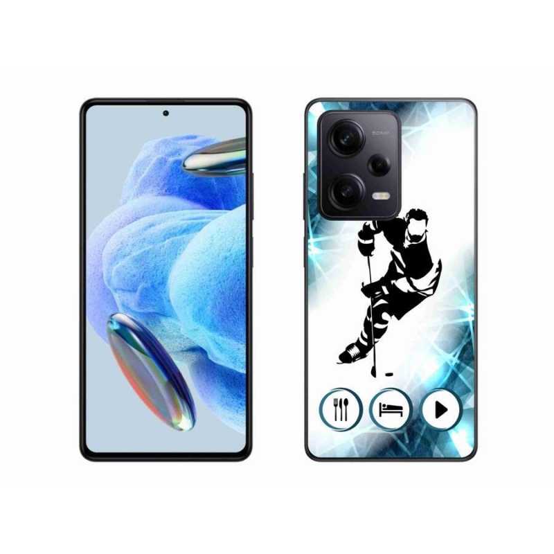 Gél borítás mmCase a Xiaomi Redmi Note 12 Pro+ 5G számára - hoki 1