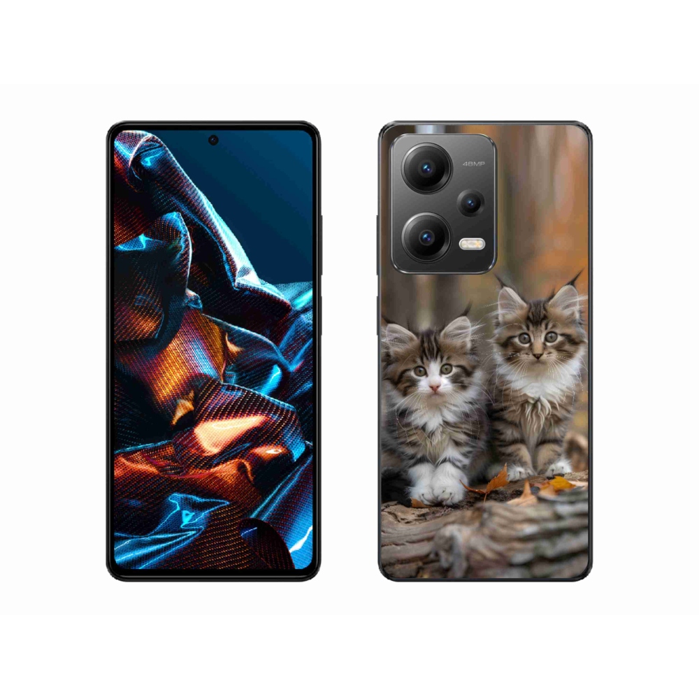 Gél borítás mmCase a Xiaomi Redmi Note 12 Pro 5G-hez - cat duo 3
