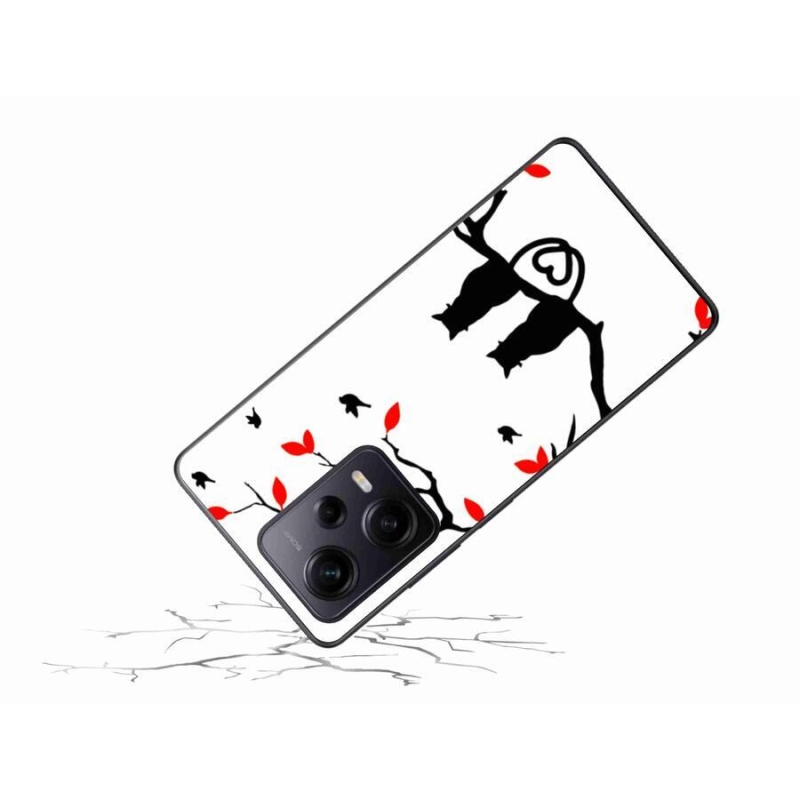 Gél borítás mmCase a Xiaomi Redmi Note 12 Pro+ 5G számára - macska szeretet