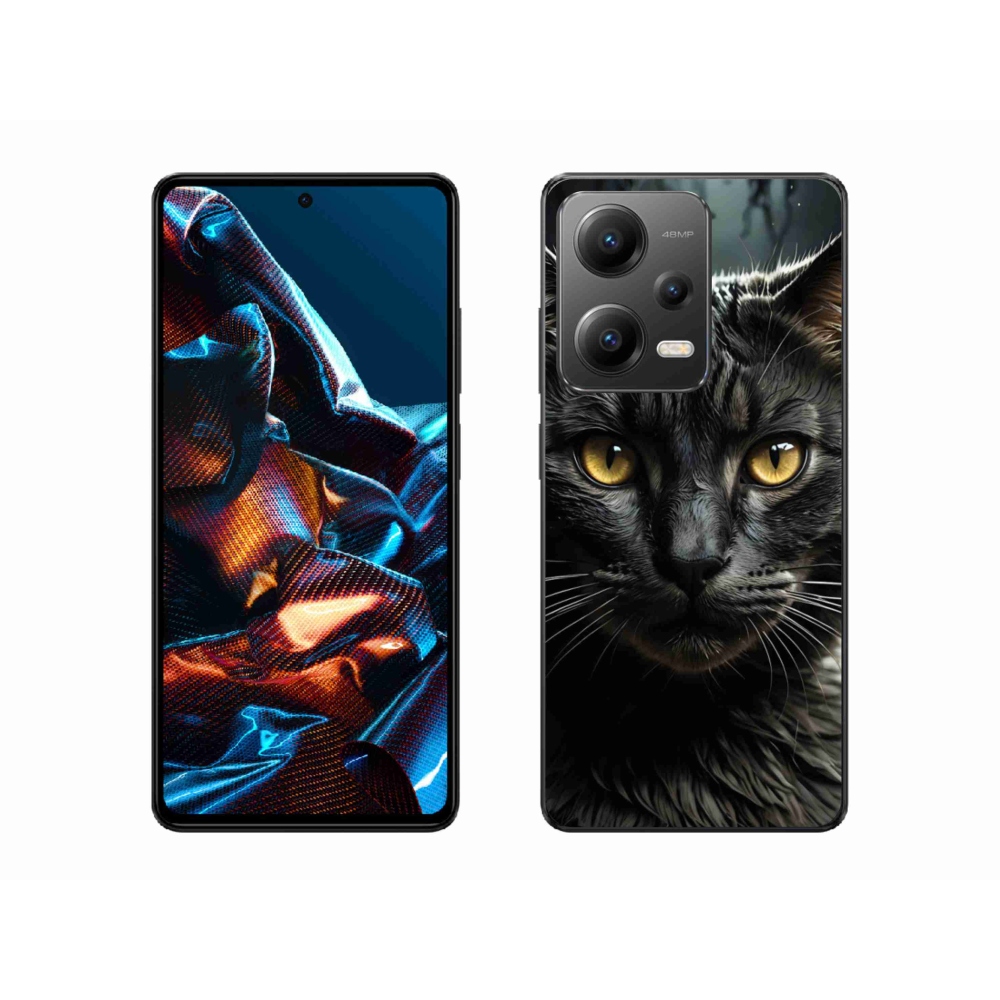 Gél borítás mmCase a Xiaomi Redmi Note 12 Pro 5G-hez - macskaszem 3