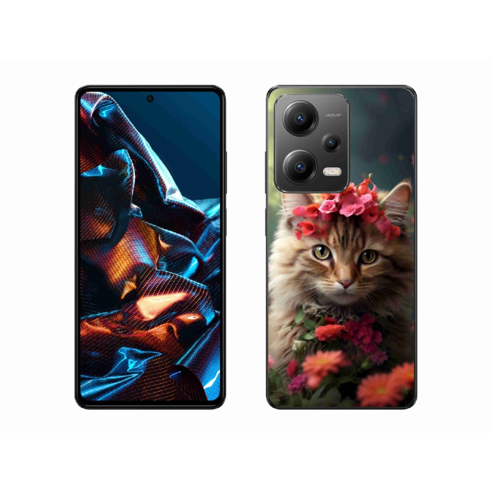 Gél borítás mmCase a Xiaomi Redmi Note 12 Pro 5G-hez - hercegnő macska