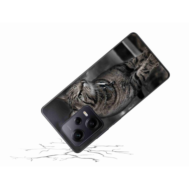 Gél borítás mmCase a Xiaomi Redmi Note 12 Pro+ 5G - macska
