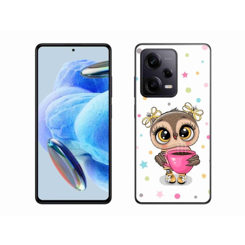 Gél borítás mmCase a Xiaomi Redmi Note 12 Pro+ 5G számára - rajzfilm bagoly