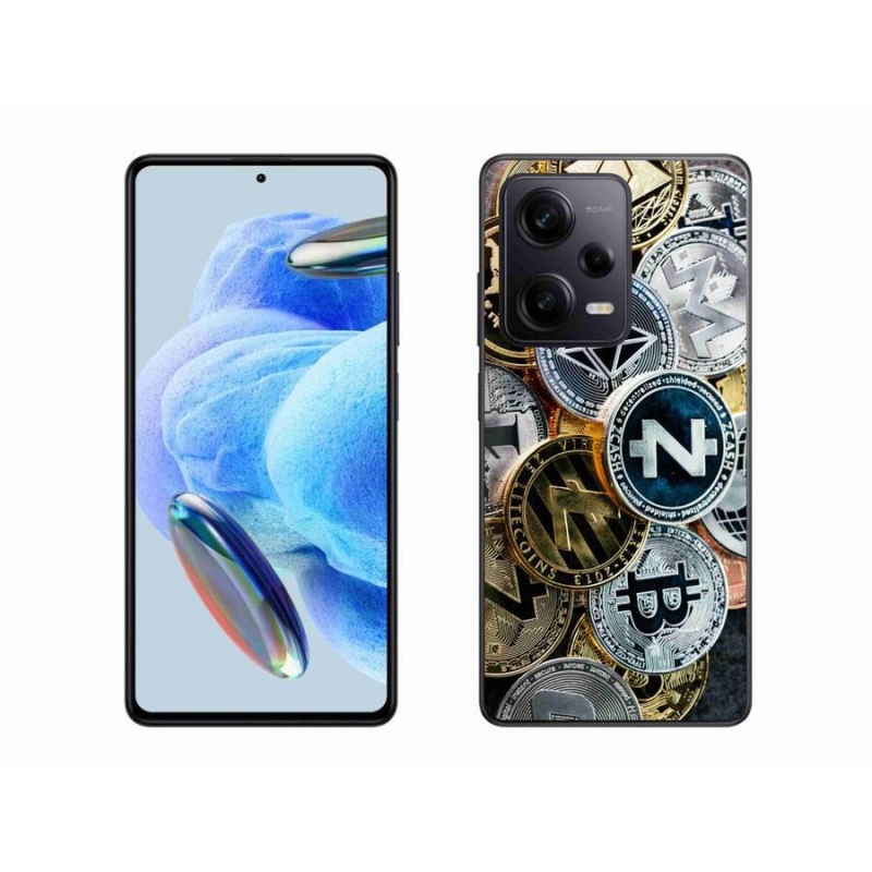 Gél borítás mmCase a Xiaomi Redmi Note 12 Pro+ 5G számára - kriptovaluták