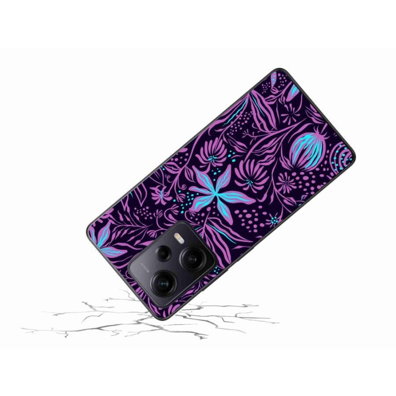 Gél borítás mmCase a Xiaomi Redmi Note 12 Pro+ 5G - virágok 2
