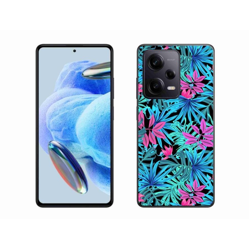 Gél borító mmCase a Xiaomi Redmi Note 12 Pro+ 5G - virágok 3